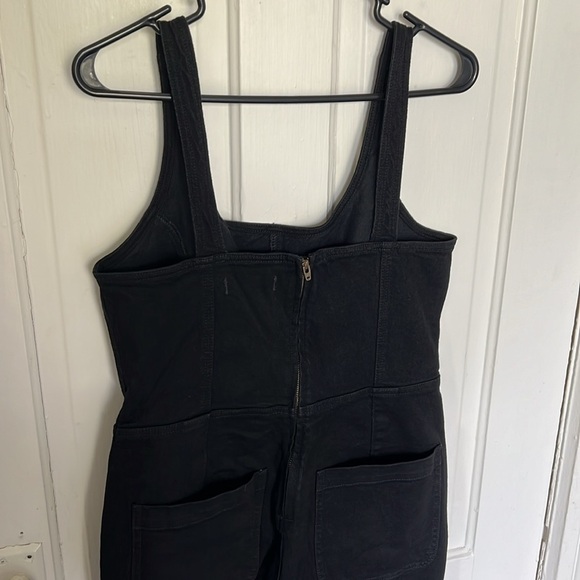 Madewell Denim Flare-Leg Jumpsuit in Bonner Wash - Picture 12 of 16